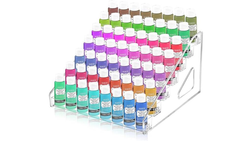 miniature paint organizer layers