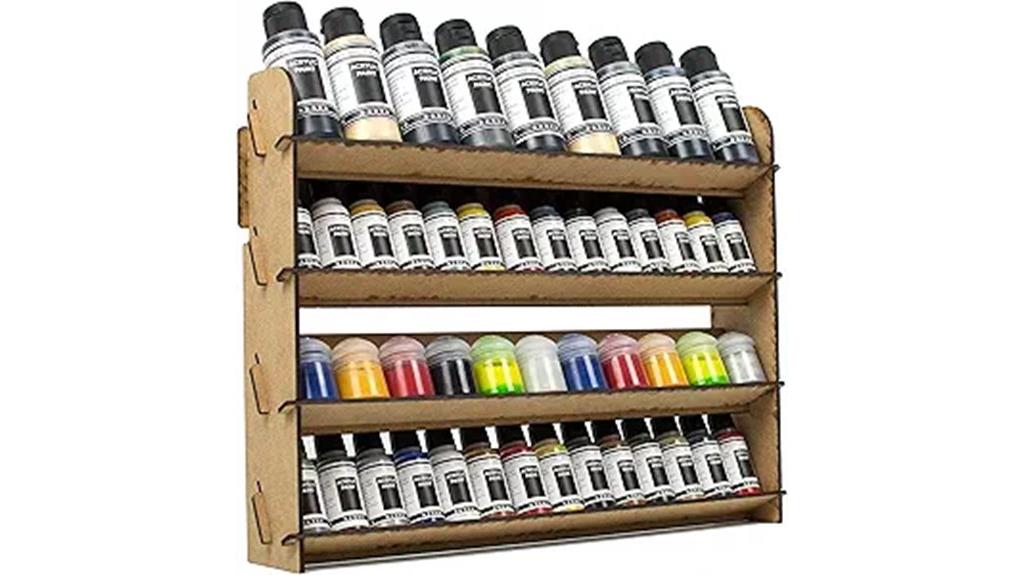 miniature paint storage rack