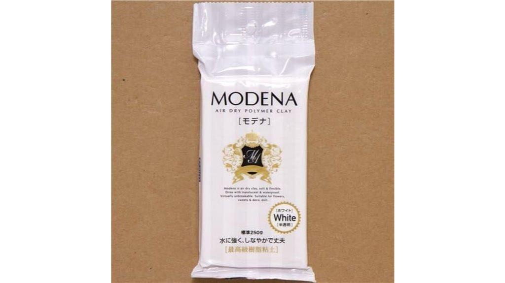 modena white polymer clay
