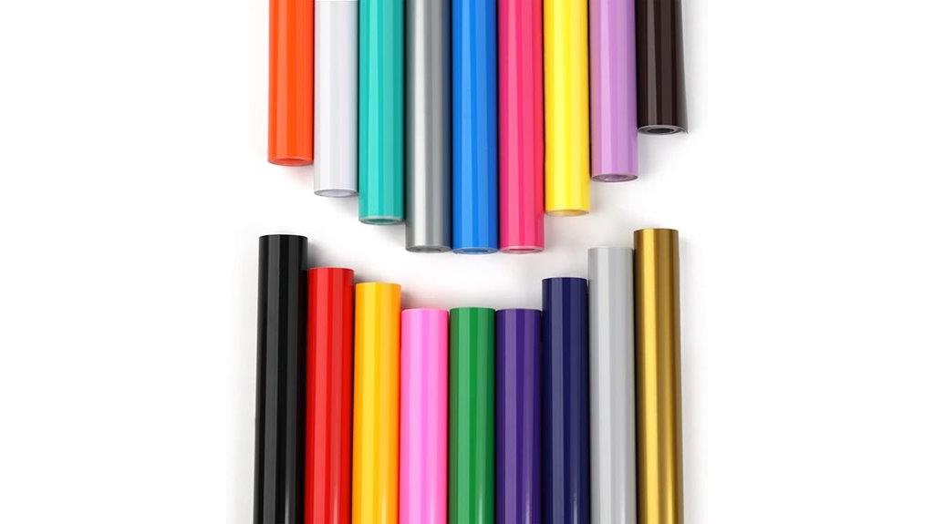 multi color permanent vinyl roll