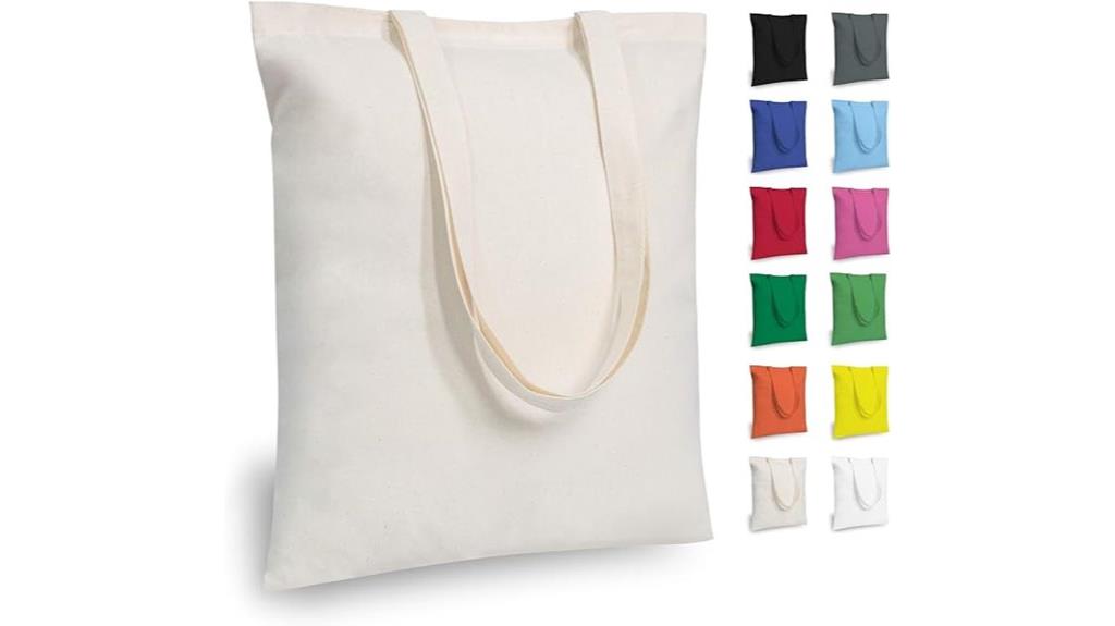 multiple pack cotton tote bags