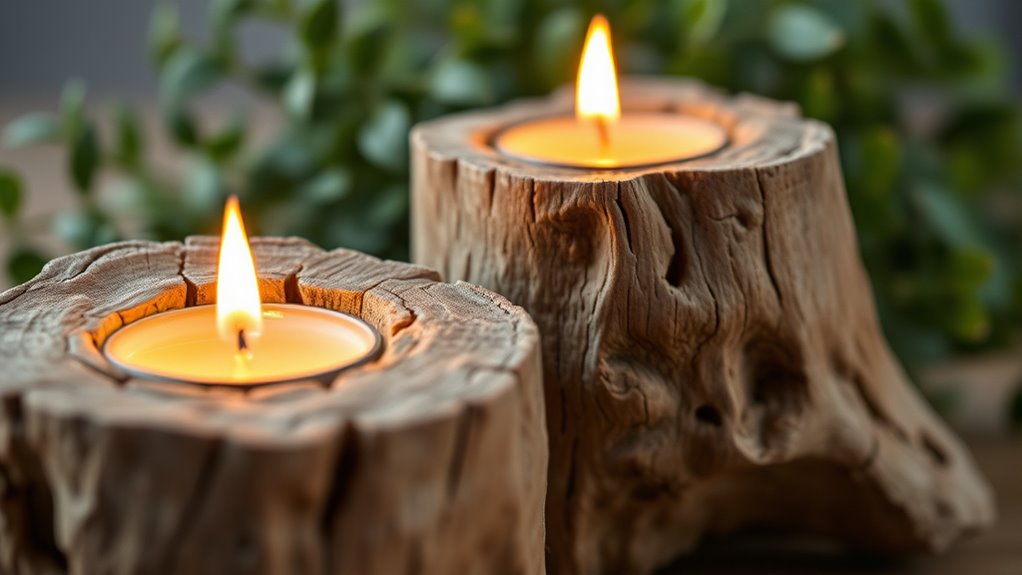 natural coastal driftwood decor