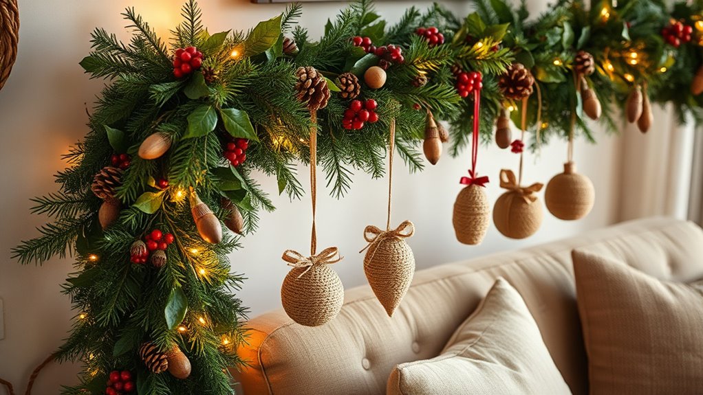 natural rustic holiday decor