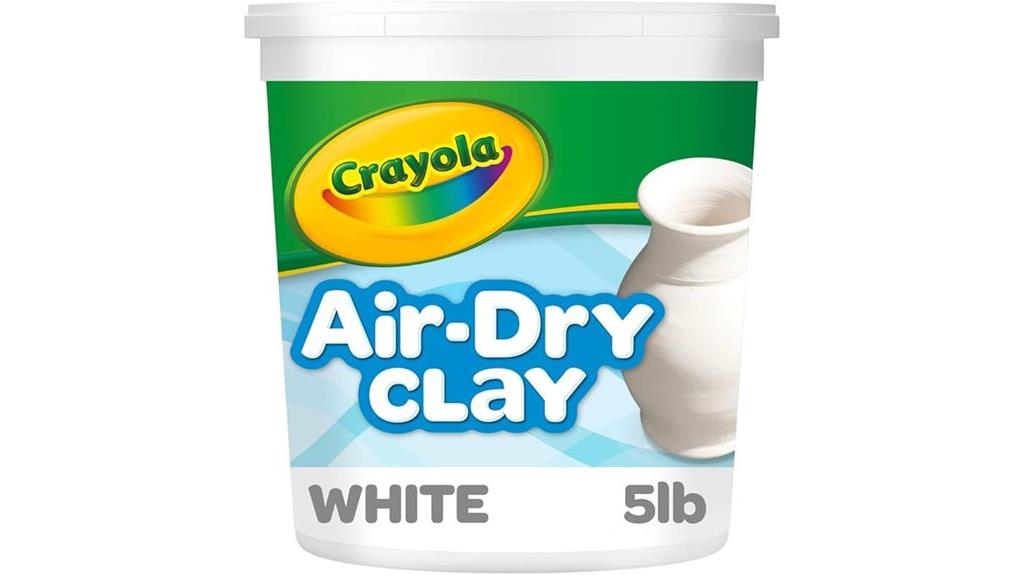 natural white air dry clay