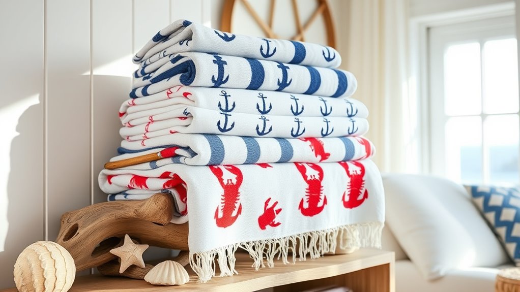 nautical patterned outdoor d cor