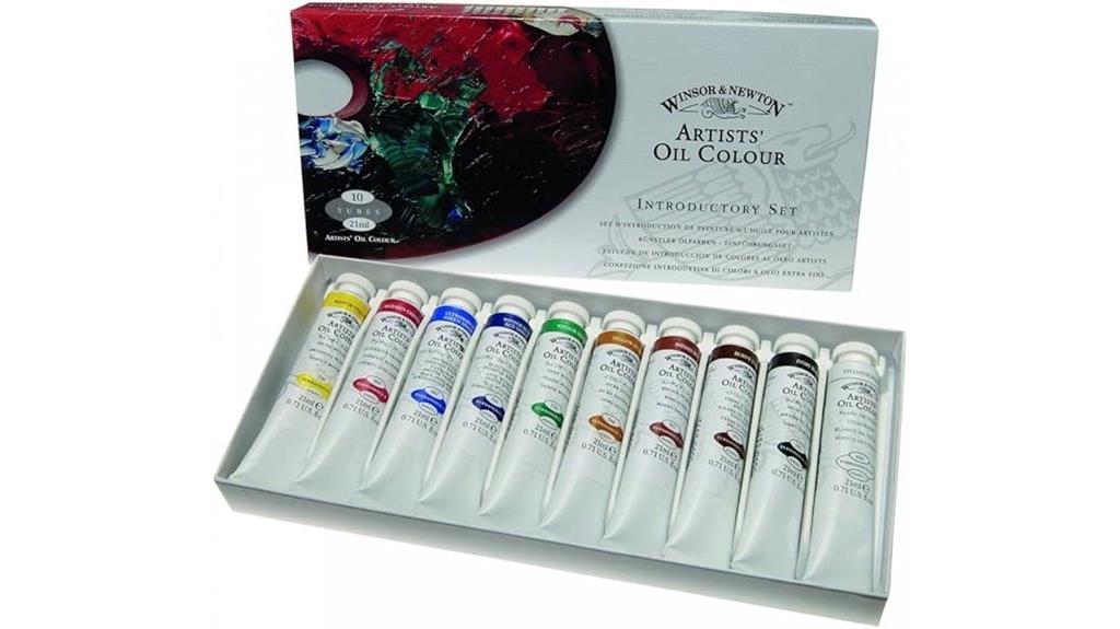 oil color paint set