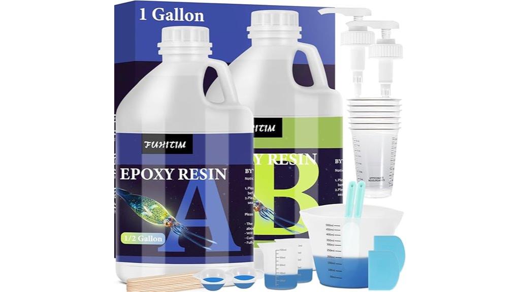 one gallon epoxy resin kit