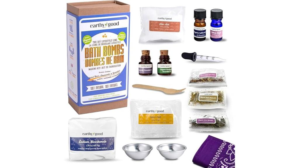 organic earthy bath bombs