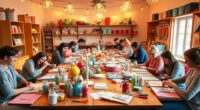 organize engaging creative gatherings
