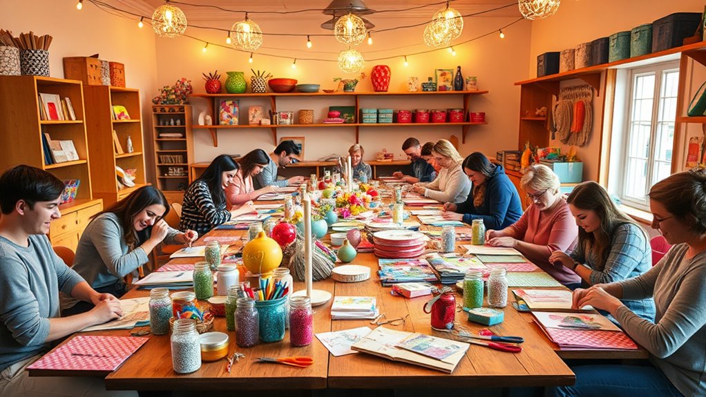 organize engaging creative gatherings