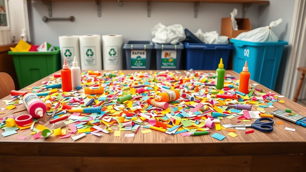 organize trash and protect surfaces