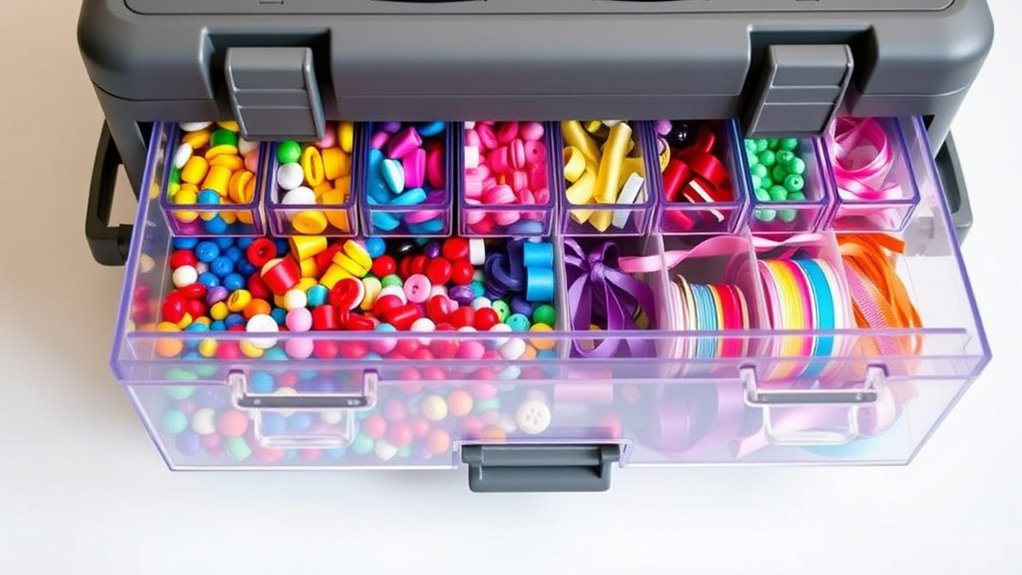 organized portable craft storage