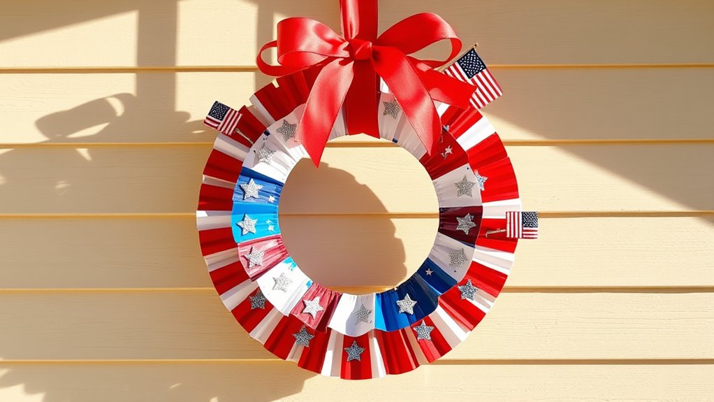 patriotic wreath craft ideas