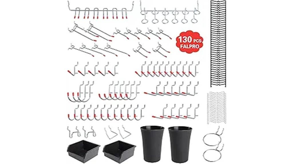 pegboard hooks set