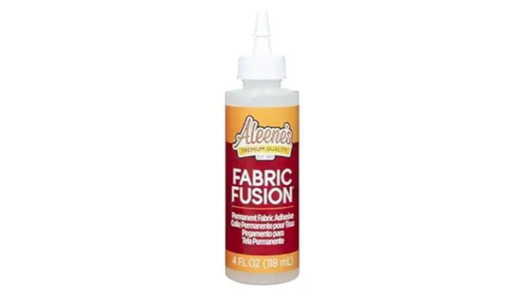 permanent fabric glue bottle
