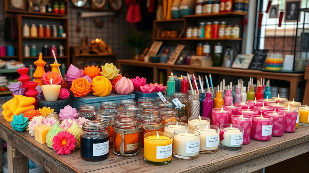 personalized candle customization options