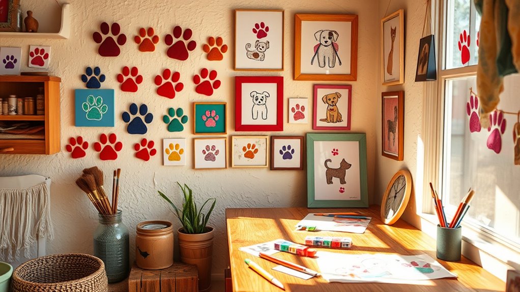 personalized pet wall art
