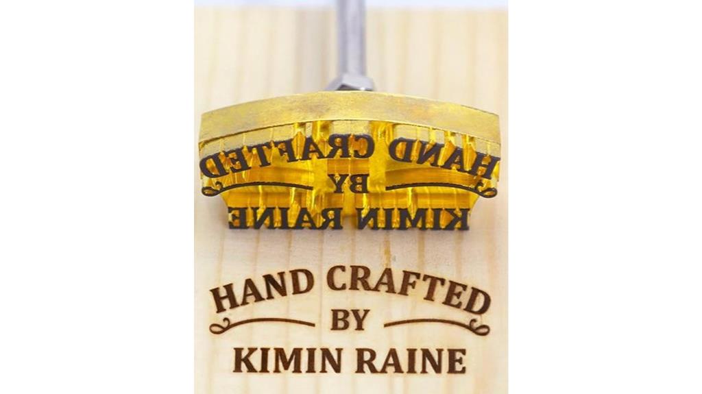 personalized wood leather branding
