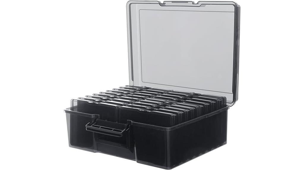 photo box with handle