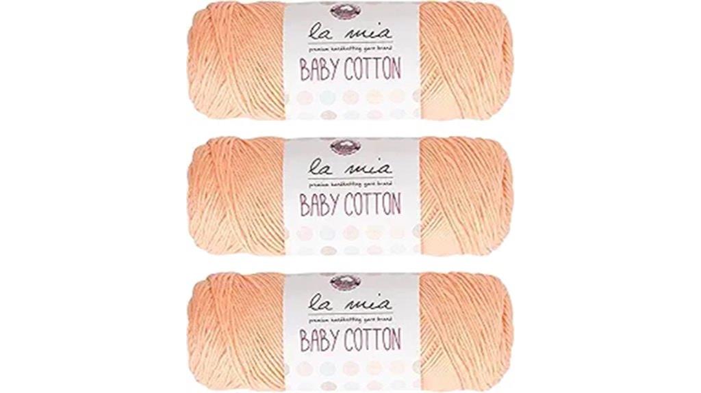 pink baby cotton yarn