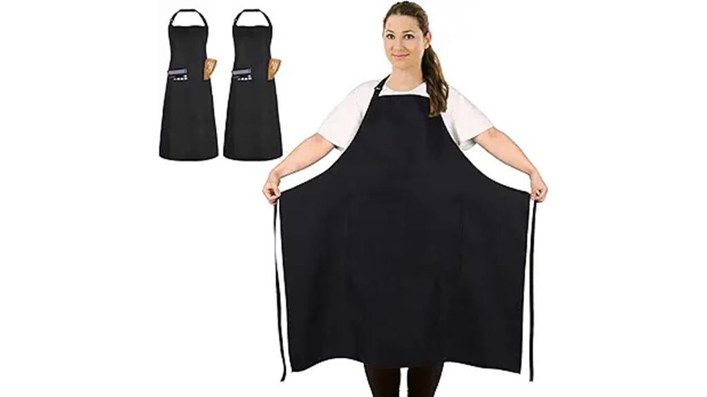 plus size chef aprons