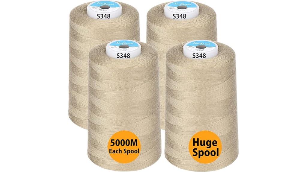 polyester sewing thread cones
