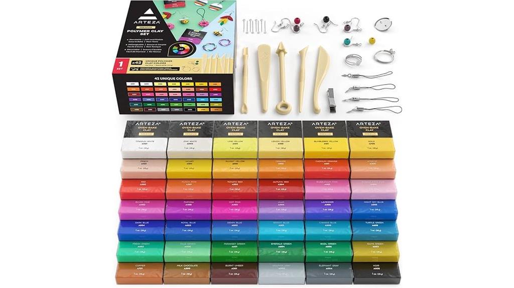 polymer clay jewelry kit