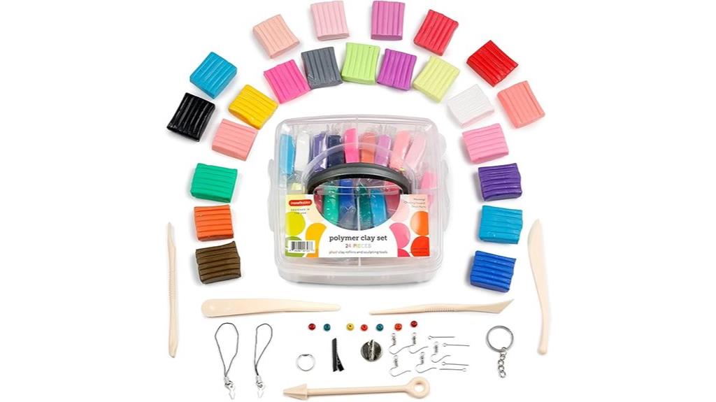 polymer clay jewelry kit