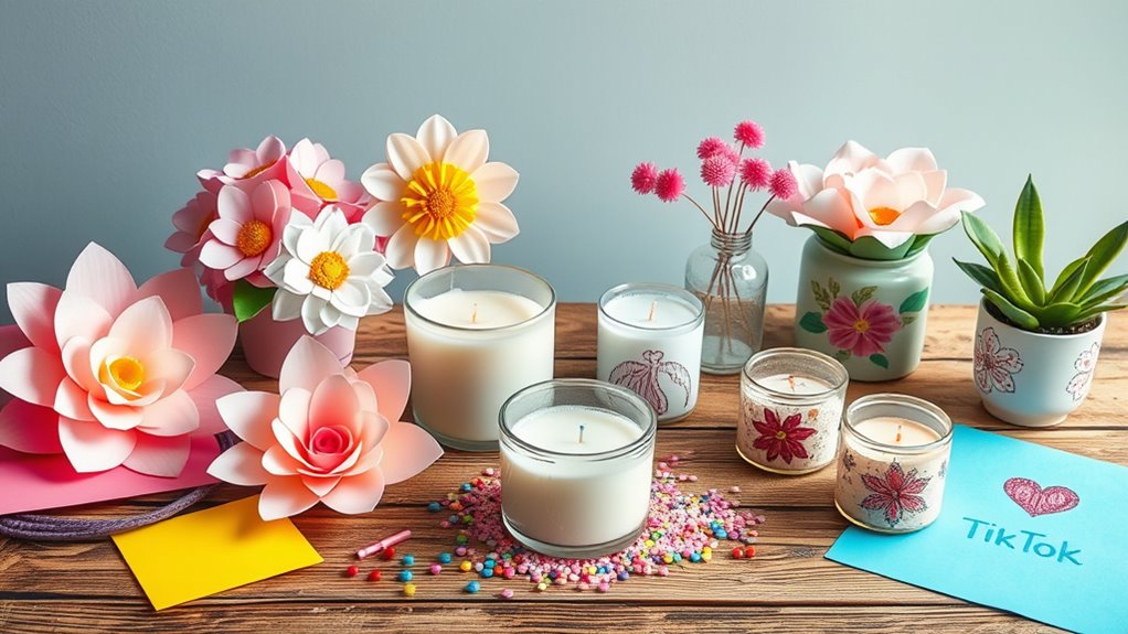 popular tiktok diy crafts