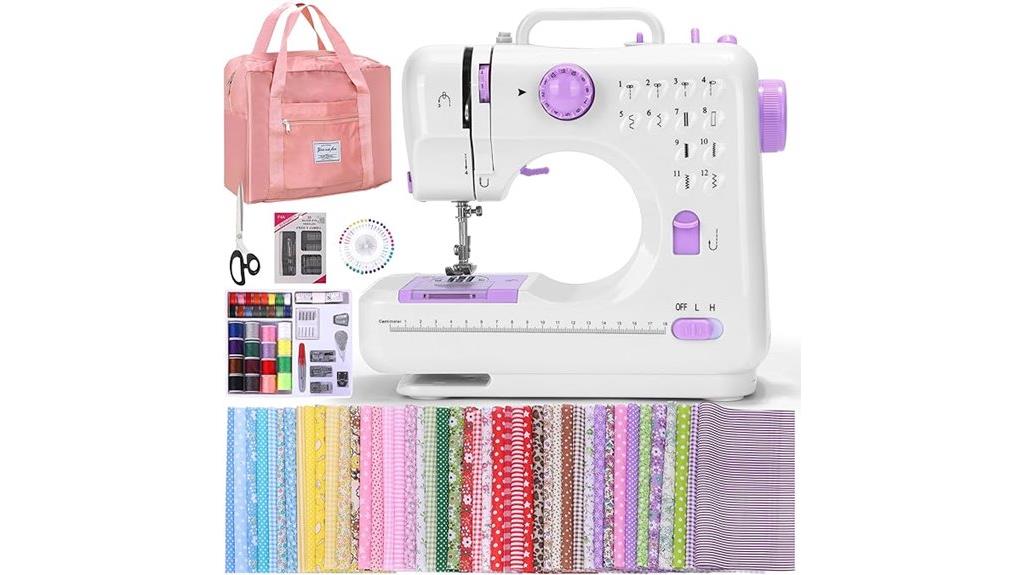 portable beginner sewing machine