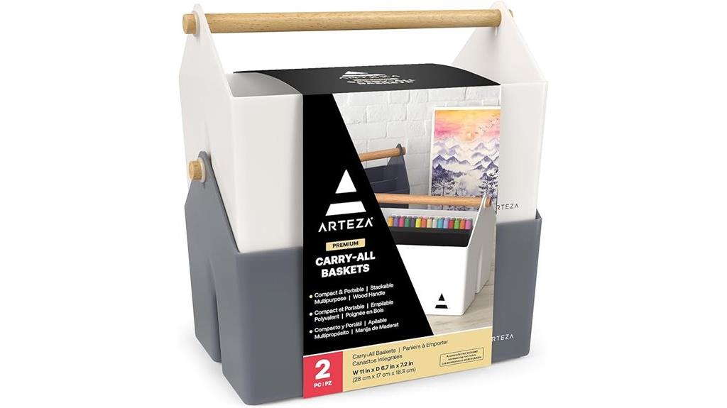 portable craft storage set