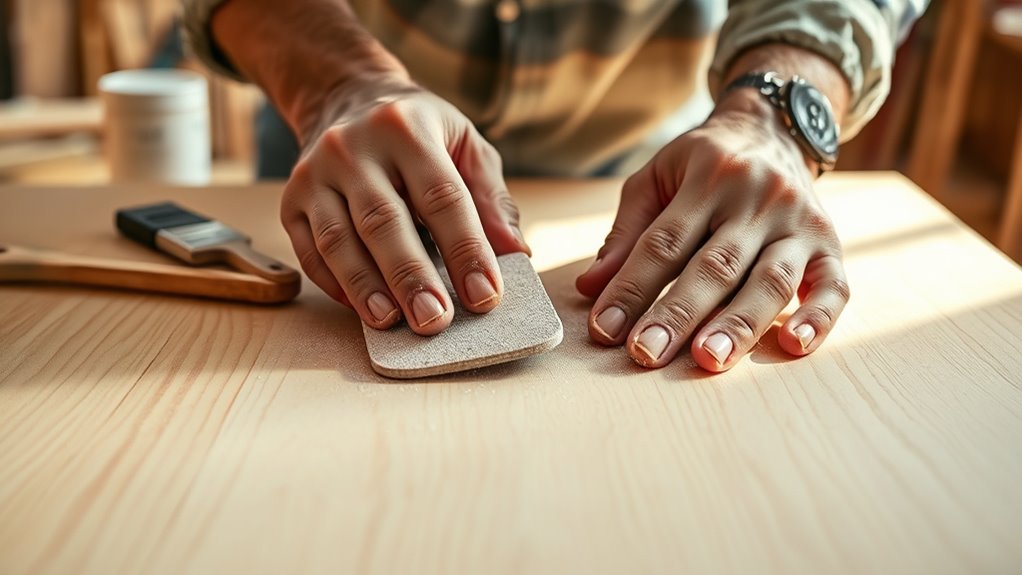prepare wood surface properly