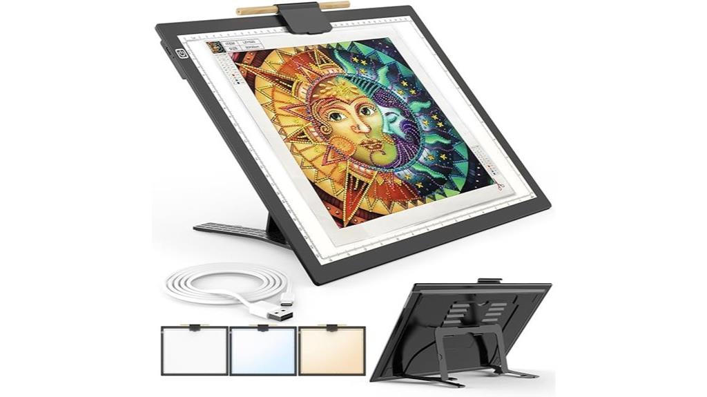 rechargeable diamond painting light