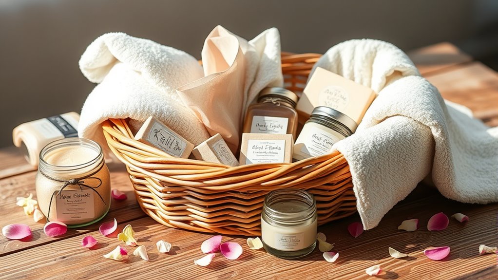 relaxing personalized spa gift