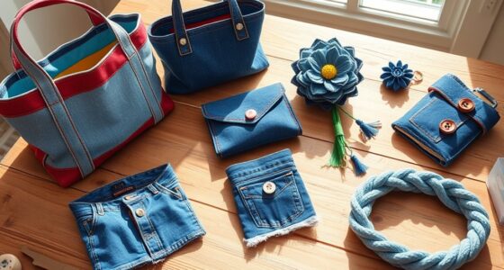 repurpose old denim jeans