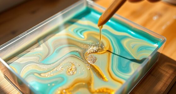 resin art beginner techniques