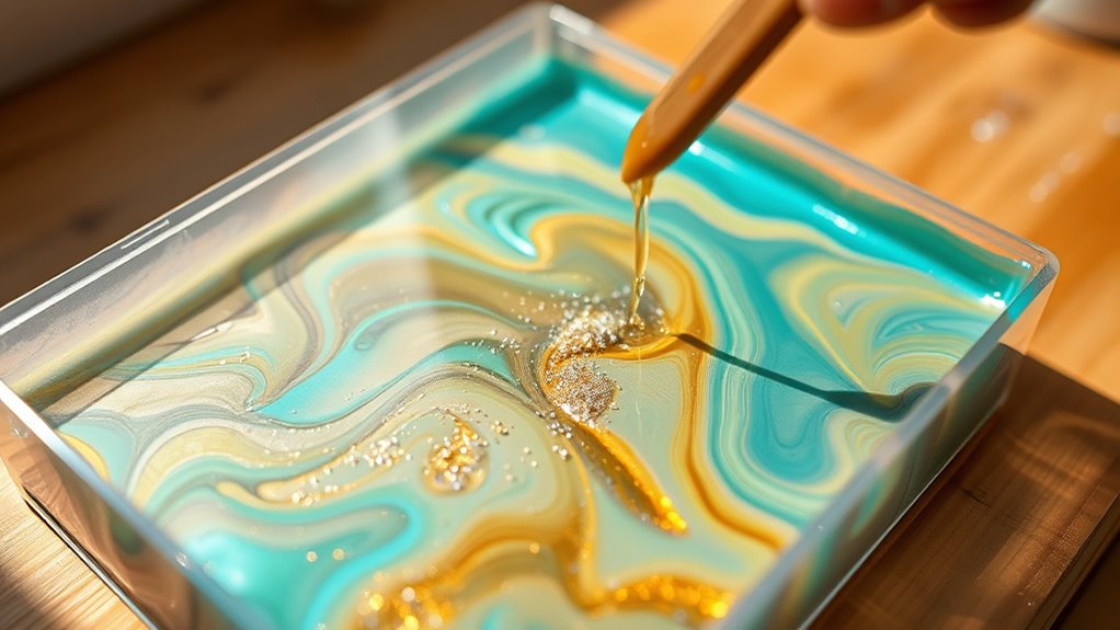 resin art beginner techniques