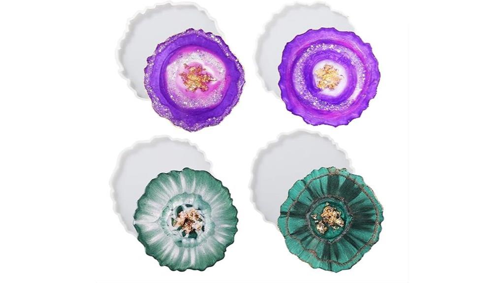 resin coaster mold set