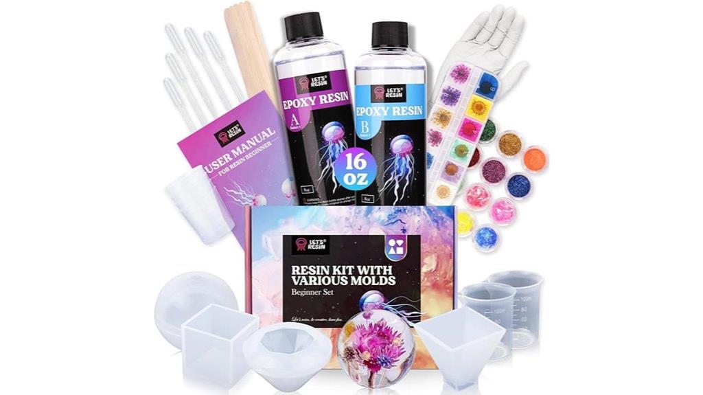 resin kits with molds