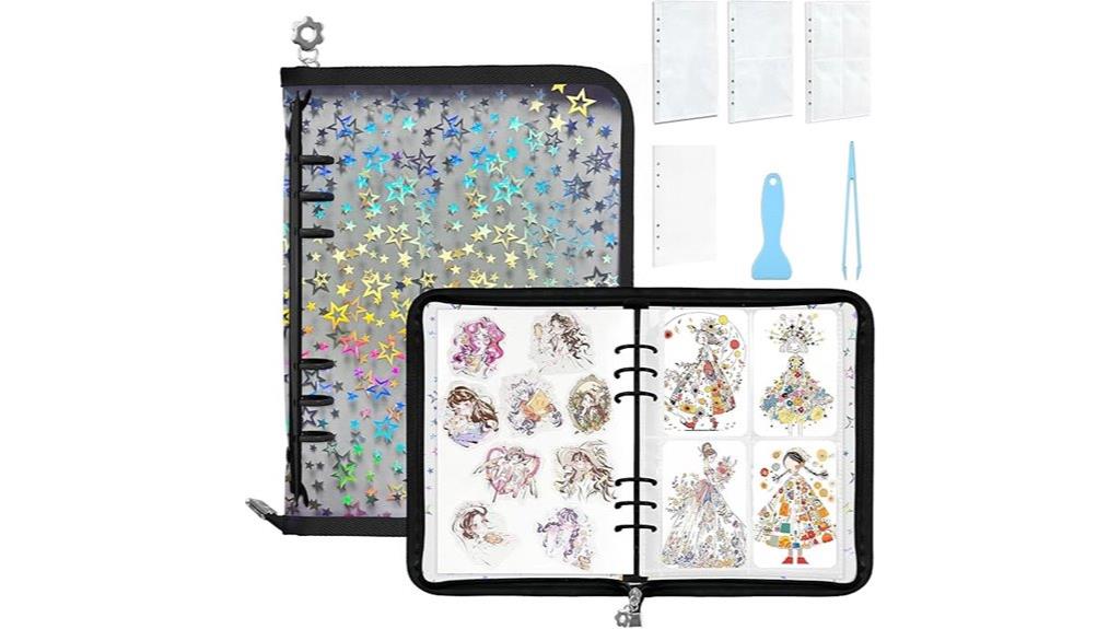 reusable sticker album organizer