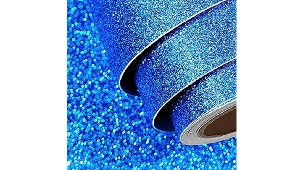 royal blue glitter cardstock