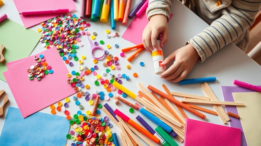 safe engaging portable craft kits