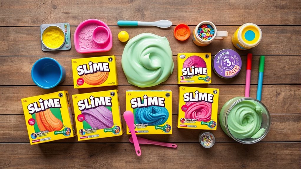 safe versatile slime kits