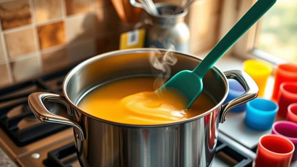 safe wax melting techniques