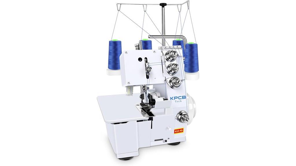 serger with led light