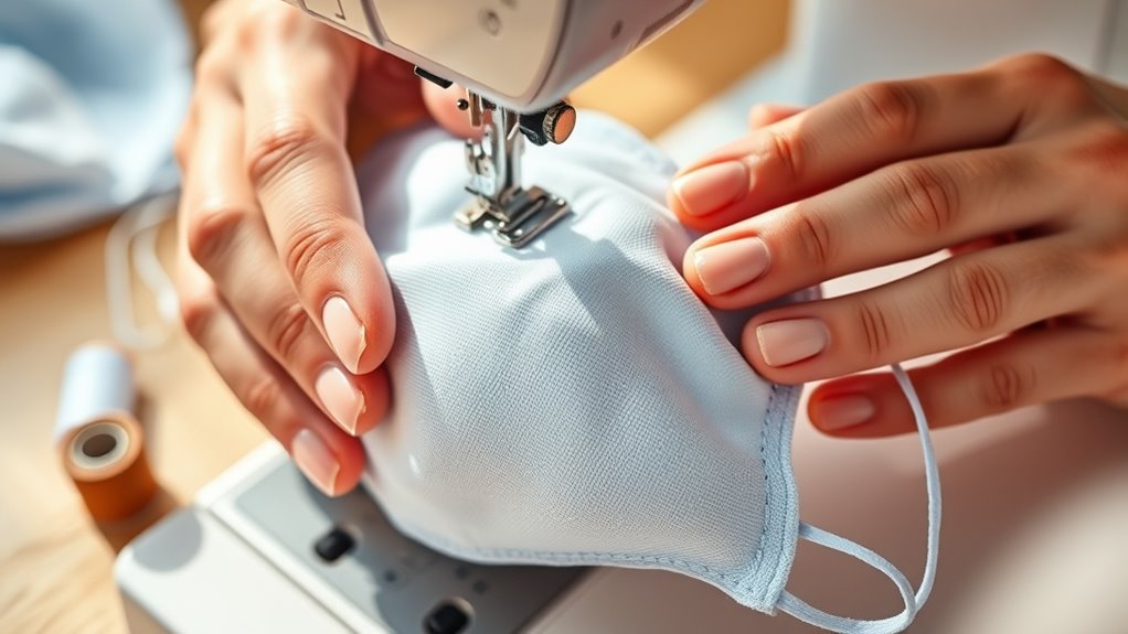 sew clip press finish