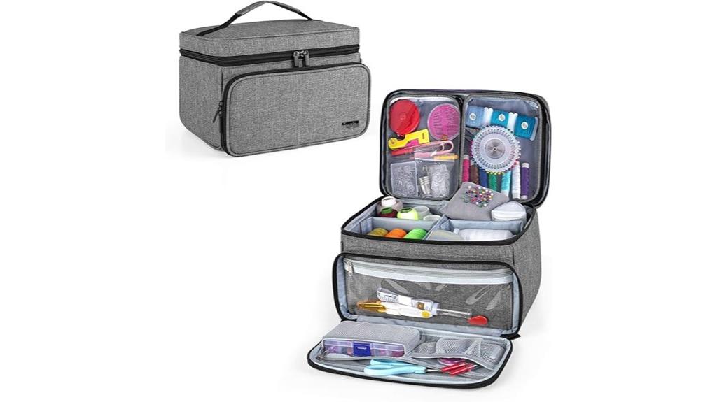 sewing organizer with pockets
