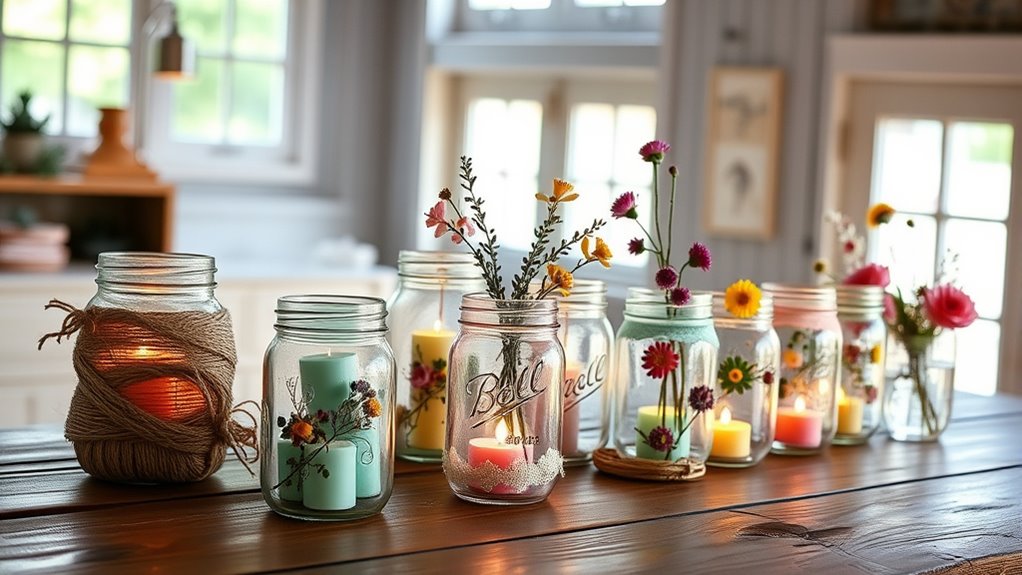simple mason jar craft ideas