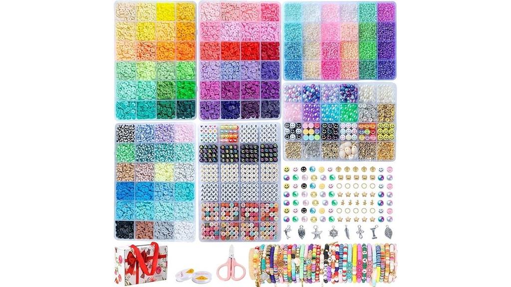 six box bead friendship kit