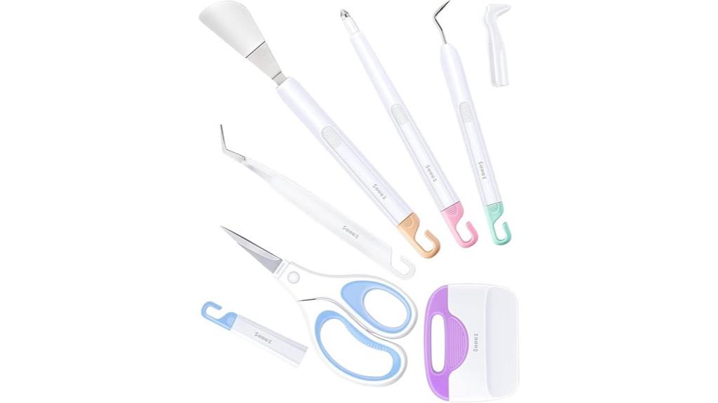 six piece vinyl crafting tools